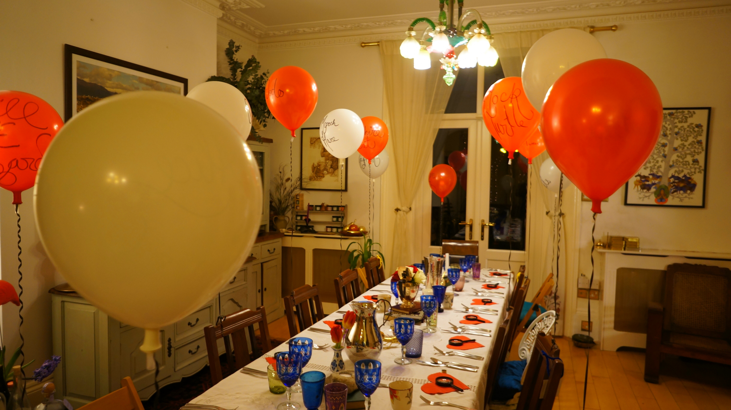Alice in Wonderland Dinner: March 2017